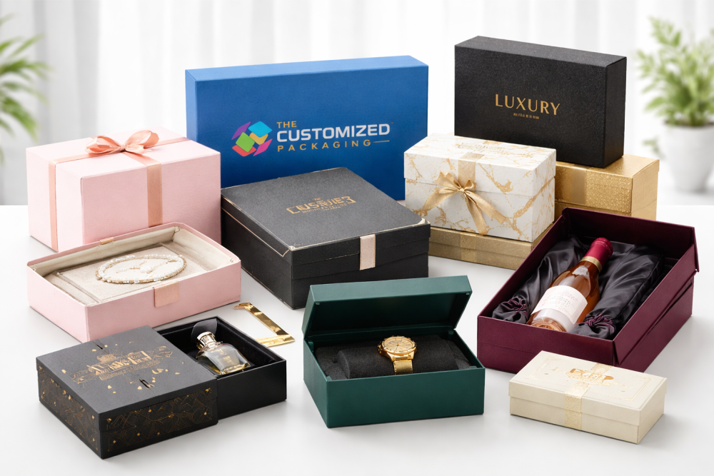 Rigid Boxes – Premium Packaging by The Customized Packaging