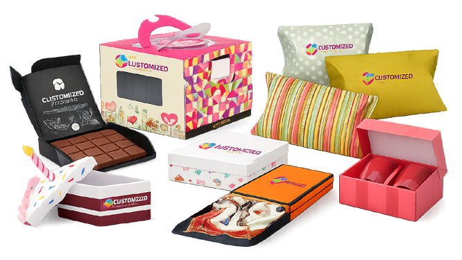 Custom packaging showcase
